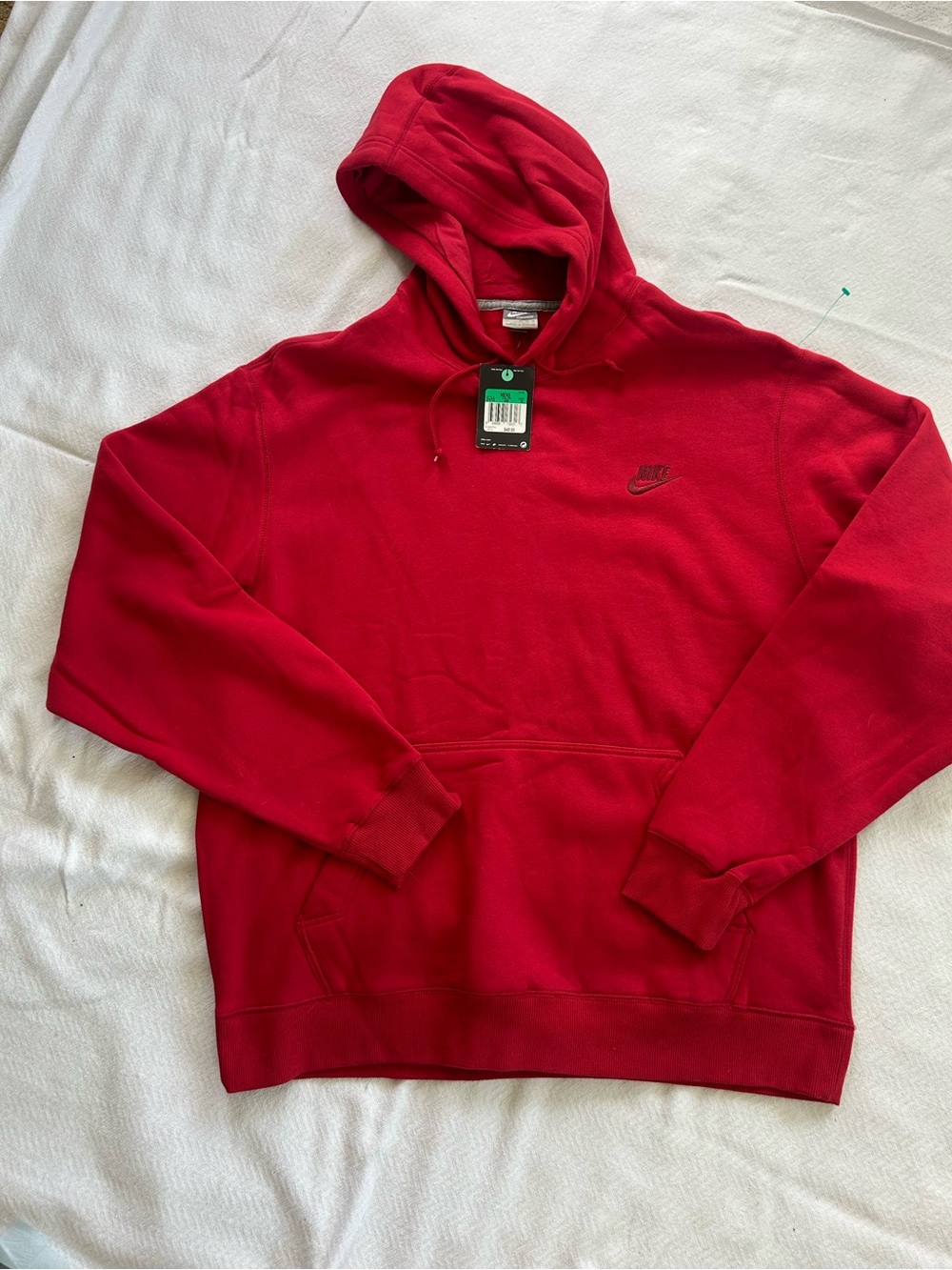 Nike Men's Red Pullover Hoodie Size XL - NWT